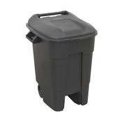Sealey BM100 Refuse/Wheelie Bin 100L - Black image