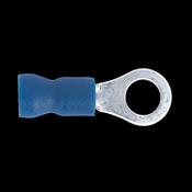 Sealey BT25 Easy-Entry Ring Terminal Ã˜5.3mm (2BA) Blue Pack of 100 image