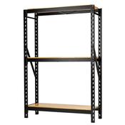 BUNKER 27793 14 Piece Modular 3 Tier Racking with Hardwood Shelving, 1500mm image