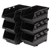 BUNKER 31773 Load-Up Stack Storage Bin Set (6 Piece) image