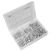 Sealey AB047UNF Setscrew Assortment 1/4"-3/8"UNF 144pc image