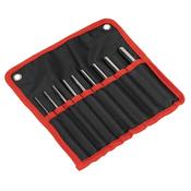 Sealey AK9109M Premier Roll Pin Punch Set 3-12mm 9pc image