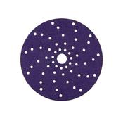 3M Cubitron II Hookit Clean Sanding Abrasive Disc 737U, 150 mm, Multihole, 80+ (Pack of 50) image