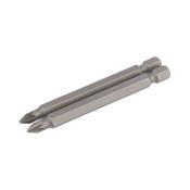 Draper 64311 No.1 1/4" Hex PZ Type Insert Bit 75MM Long X 2 image