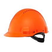 3M PELTOR G3000 Safety Helmet with Uvicator Sensor, Pinlock, Ventilated, Orange, G3000CUV-OR image