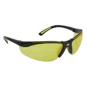 Sealey 9215 Zante Style Amber Lens Safety Glasses with Flexi Arms image