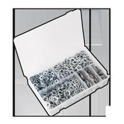 Sealey AB058SW Spring Washer Assortment 1010pc DIN 127B M6-M16 Metric Zinc image