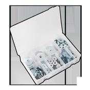 Sealey AB059RW Repair Washer Assortment 240pc M5-M10 Metric Zinc Plated image