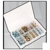Sealey AB068BPN Metric/Imperial Brake Pipe Nut Assortment 200pc