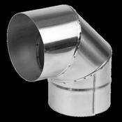 Sealey ABI1000AK3 Stainless Steel Exhaust/Flue 90° Bend for ABI600 &amp; ABI1000 120mm image