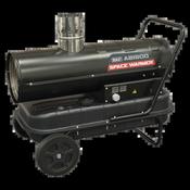 Sealey ABI600 Space Warmer® Indirect Kerosene/Diesel Heater with Wheels 68,000Btu/hr