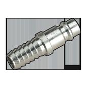 Sealey AC36 Adaptor Tailpiece 3/8" Bore Hose Pack of 2 image