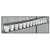 Sealey AK2674 Socket Set 13pc 1/2"Sq Drive 12pt WallDrive® Imperial image