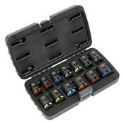 Sealey AK5617M Premier Impact Socket Set 1/2"Sq Drive 13pc image