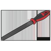 Sealey AK5735 Flat Taper Engineer's File 200mm image