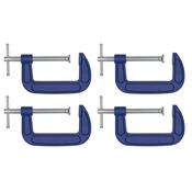 Sealey AK60044 G-Clamp Set 100mm 4pc image
