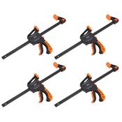 Sealey AK61024 Ratchet Bar Clamp Set 300mm 4pc image