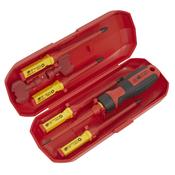 Sealey AK61280 Premier Interchangeable Screwdriver Set 8pc - VDE Approved image