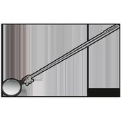 Sealey AK652 Premier Telescopic Inspection Mirror 40mm image