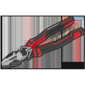 Sealey AK8371 Combination Pliers High Leverage 200mm image