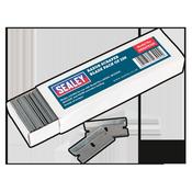 Sealey AK867B100 Razor Scraper Blade Pack of 100 image