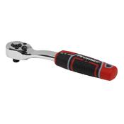 Sealey AK8937 Premier Offset Ratchet Wrench with Flip Reverse 1/4"Sq Drive image