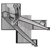 Sealey AK97107 Locking Wing Divider with Compass 150mm image