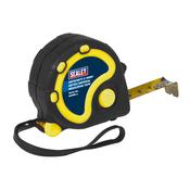 Sealey AK989 Rubber Tape Measure 5m(16ft) x 19mm - Metric/Imperial image