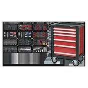 Sealey AP2406TBTC01 Rollcab 6 Drawer with Ball-Bearing Slides with 298pc Tool Kit