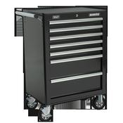 Sealey AP26479TB Rollcab 7 Drawer with Ball Bearing Slides - Black image