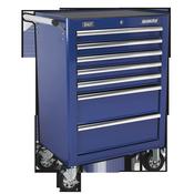 Sealey AP26479TC Rollcab 7 Drawer with Ball Bearing Slides - Blue