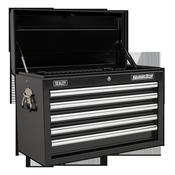 Sealey AP33059B Topchest 5 Drawer with Ball Bearing Slides - Black