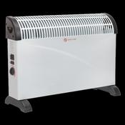 Sealey CD2005T Convector Heater with 3 Heat Settings Thermostat &amp; Turbo Fan 2000W image