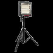 Sealey CH30S Ceramic Heater with Tripod Stand 1.4/2.8kW, 230V image