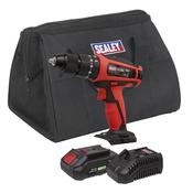 Sealey CP20VDDKIT1 Hammer Drill/Driver Kit 13mm 20V 2Ah Lithium-ion image