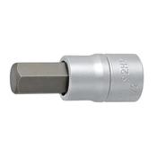 Unior 603423 8mm Hexagonal Screwdriver Socket 1/2" image