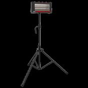 Sealey IR12CT Infrared Quartz Heater with Tripod Stand 230V 1.2kW image