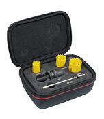 Starrett Electricians 3pc Kwik-Change Fast Cut Holesaw Kit – KFC03051 image