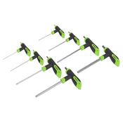 Sealey S01069 Siegen T-Handle Ball-End Hex Key Set 8pc image