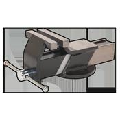 Sealey S01081 Vice 100mm Steel Fabricated image