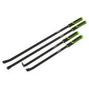 Sealey S01193 Heavy-Duty Pry Bar Set with Hammer Cap 4pc image