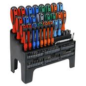Sealey S01248 Siegen Screwdriver, Bit &amp; Nut Driver Set 100pc image