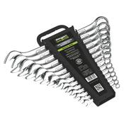 Sealey S0402 Combination Spanner Set 14pc Metric image
