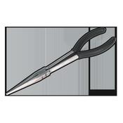 Sealey S0434 Needle Nose Pliers 275mm Straight image