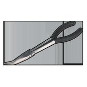 Sealey S0436 Needle Nose Pliers 275mm 45 Angle Nose image