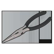 Sealey S0443 Long Nose Pliers 200mm image