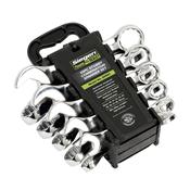 Sealey S0561 Combination Spanner Set 10pc Stubby Metric image
