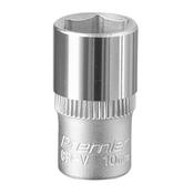 Sealey S1410 WallDrive® Socket 10mm 1/4"Sq Drive image