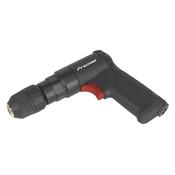 Sealey SA620 Premier Composite Reversible Air Pistol Drill 10mm with Keyless Chuck image