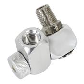 Sealey SA900 Z-Swivel Air Hose Connector with Regulator 1/4"BSP image